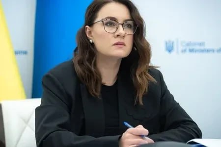Юлия Свириденко на рабочем месте в Киеве