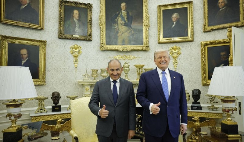 Пашинян поздравил Трампа и Вэнса с Днём независимости США, отметив роль в мирном процессе с Азербайджаном