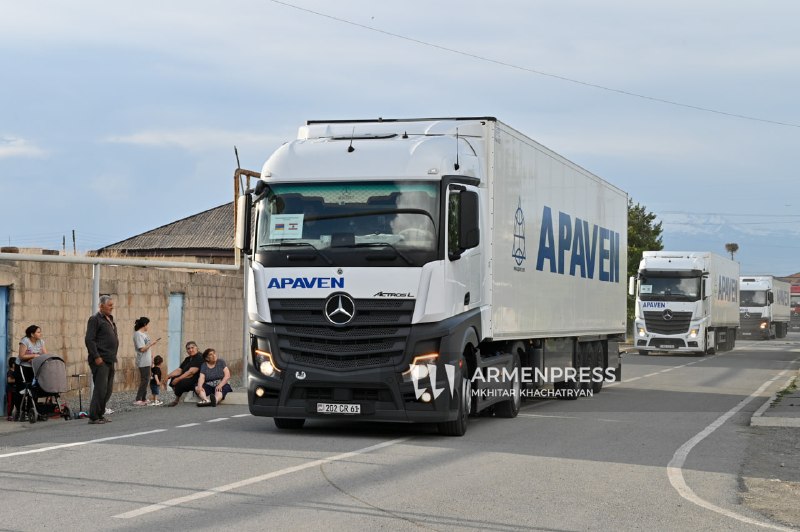Армения отправила гуманитарную помощь в Ливан через границу с Турцией: 80 тонн груза