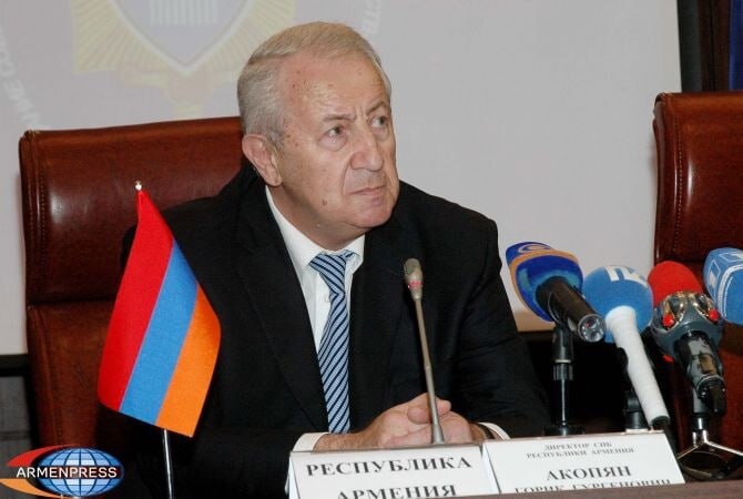 В Ереване возбуждено уголовное преследование против бывшего директора СНБ Горика Акопяна по событиям 2008 года