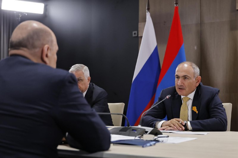 Пашинян анонсировал договоренности с Мишустиным после встречи в Екатеринбурге: что известно в Эребуни