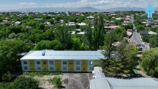 Школа в Дзорахбюре Котайкской области после ремонта