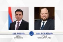 Ален Симонян обсудил со Стефанчуком межпарламентское сотрудничество: реакция на выборы в Эребуни