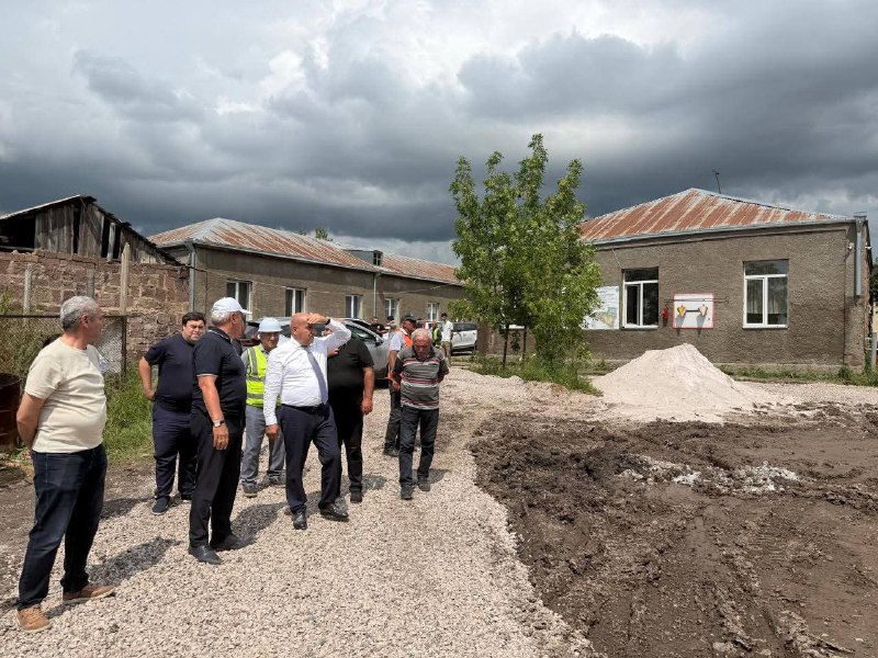 Строительство школы в Ширакской области, Армения, программа «300 школ, 500 детских садов»