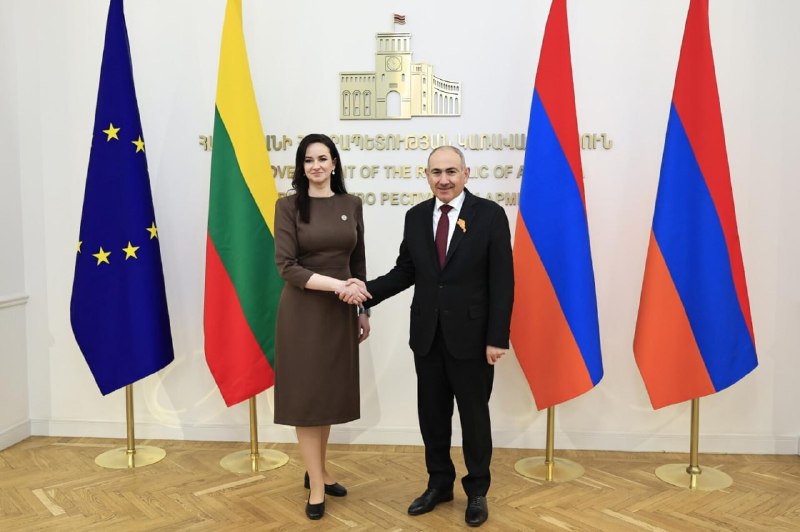 Премьер-министр Литвы поздравила Пашиняна с победой на выборах в Эребуни