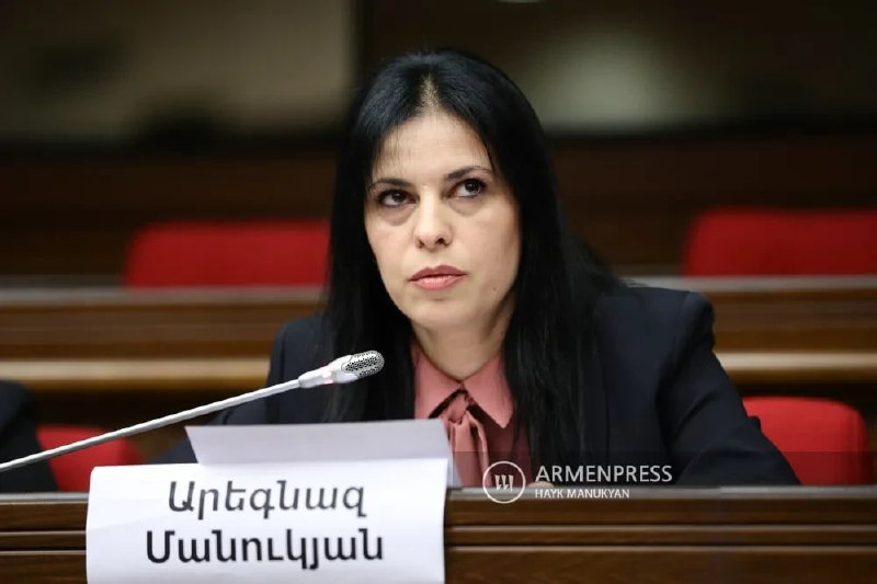 Арестована на два месяца член правления партии «Мать Армения» Арегназ Манукян