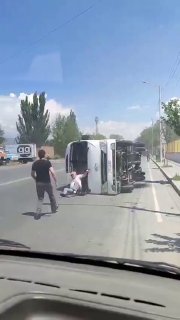 Автобус с детьми из лагеря «Телак» перевернулся в Аштараке: пострадавшие доставлены в больницы Еревана и Аштарака