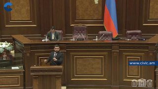 Ваагн Алексанян: оппозиция покинула зал из-за «передачи» товарищам в тюрьме